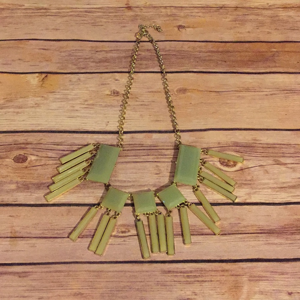 Jade Dangle Fashion Necklace